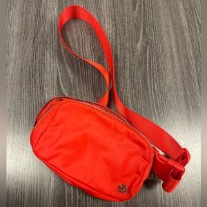 Lululemon OG everywhere belt bag bright red